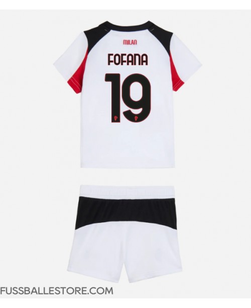 Günstige AC Milan Youssouf Fofana #19 Auswärts Trikotsatzt Kinder 2025-26 Kurzarm (+ Kurze Hosen) Günstige AC Milan Youssouf Fofana #19 Auswärts Trikotsatzt Kinder 2025-26 Kurzarm (+ Kurze Hosen)